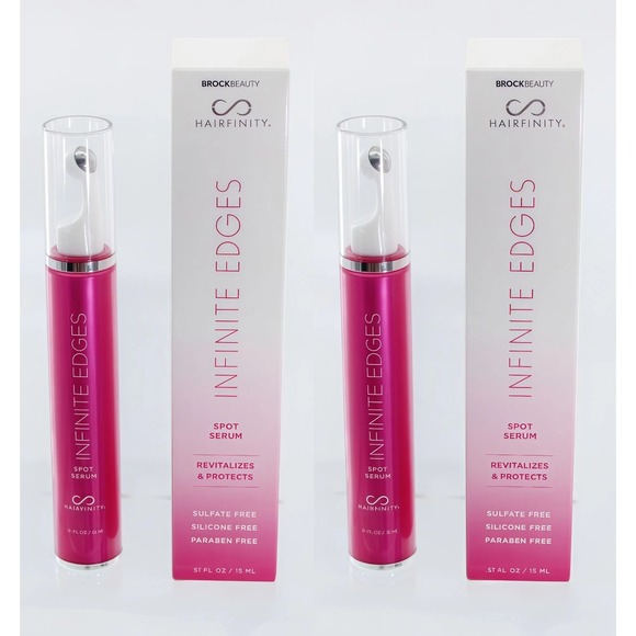 brock beauty Other - Edges Growth Serum Brock Beauty Hairinfinity Infinite Serum 0.51 fl oz 2 Pk